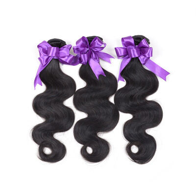 

PASSION HAIR Brazilian Virgin Hair Body Wave Bundles Brazilian Human Hair Weave Body Wave 3 Bundles Hair Extension Natural Color