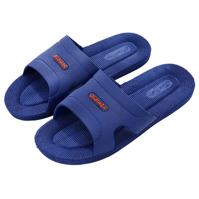 

Antarctic Nanjiren slippers male simple couple bathing sandals dark blue 44 yards 19D024