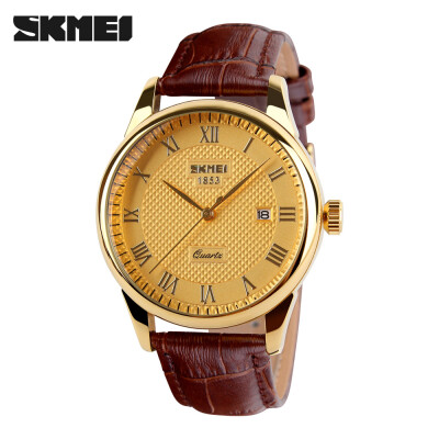 

SKMEI Mens Business Waterproof Quartz Watch Non-mechanical Watch