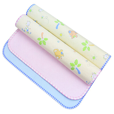 

like baby (elepbaby) infant urine pad bamboo fiber three thickening waterproof diapers pad size 50X37CM (blue 3 loaded)