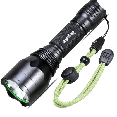 

Supfire C10 rechargeable light flashlight R2 led home riding outdoor self-defense lights