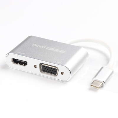 

Whist Whist Type-C Converter Connector USB-C to HDMIVGA Cable in One Supporting 4K Apple Mac Adapter Dock