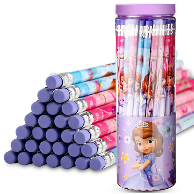 

Disney Childrens Pencil Sophia Small Piggy Log HB Primary School Pupil Pencil Drawing Brush 30Bucket E0046S