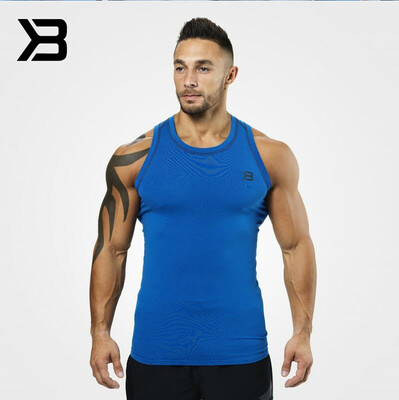 

Muscle Fitness Muscle Sports Fitness Fashion Stretch Summer New Mens Vest