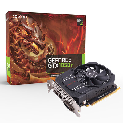 

Colorful GTX1050Ti Mini OC 4GB GDDR5 Graphics Card
