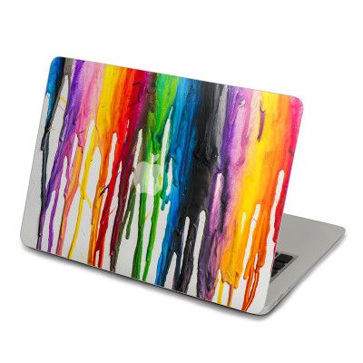 

GEEKID@ macbook Pro 13(after 2009) front decal Top sticker Decor cover colorful Mac Pro retina 13 skin cover protector