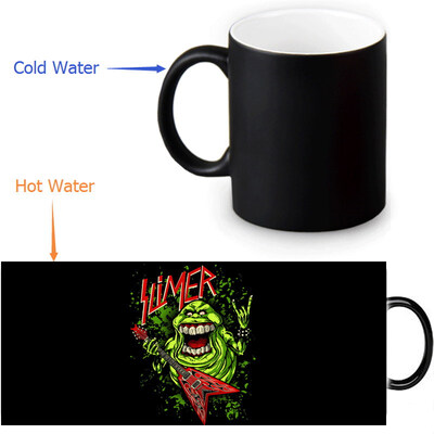 

Приманки-приманки Slimer Morphing Mug Color Change Чашка чая Волшебная молочная кружка для кофе