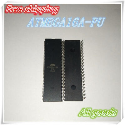 

Free Shipping 5PCS ATMEGA16A-PU ATMEGA16A ATMEGA16 DIP40 ATMEL 100 NEW