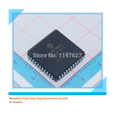 

10PCS/LOT PIC16F877-20I/L PIC16F877 plcc microchip Original IC electronics