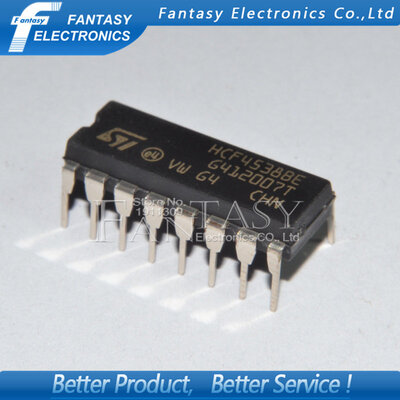

10PCS HCF4538BE DIP14 HCF4538 DIP HCF4538BEY new and original IC free shipping