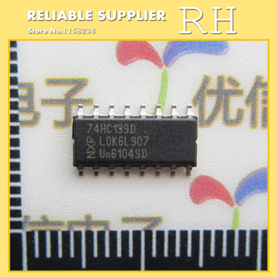 

100pcs/lot 74HC139D 74HC139DR SOP16 2 Line to 4 line decoder