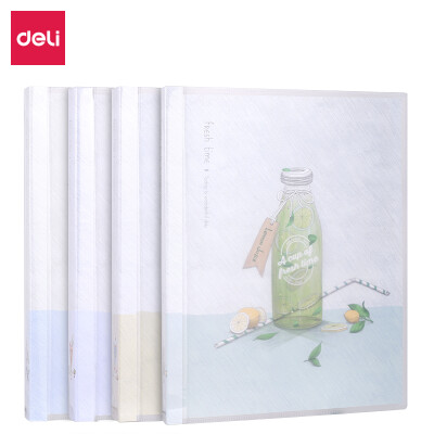 

Deli deli B560 afternoon tea junior high school students large loose-leaf soft copybook notebook notebook HB560
