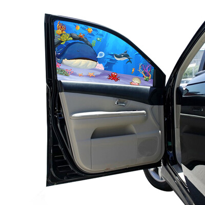 

Shu language ZYL011 car curtain car sunshade car side window magnet sunscreen insulation car universal private privacy UV-proof sea world main car co-driver
