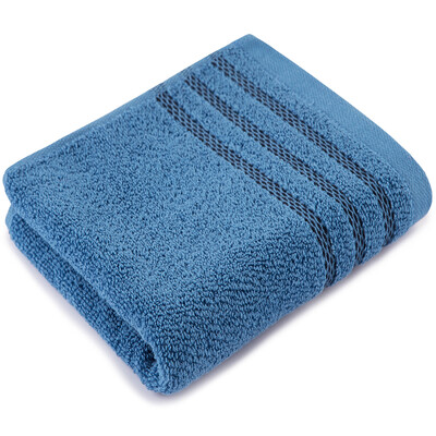 

Sanli cotton plain satin towel single loaded 34×72cm soft absorbent face towel