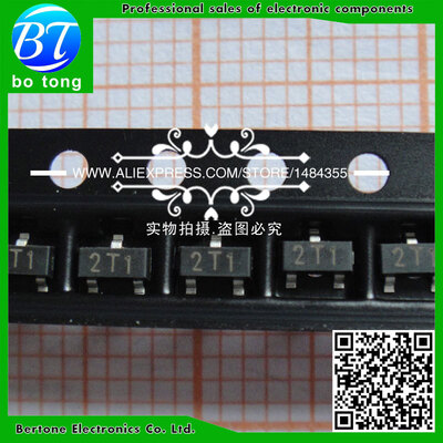 

200PCS New MMBT9012LT1G MMBT9012 S9012 0.5A 25V Marking code 2T1 PNP transistor SOT23