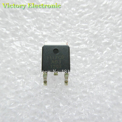 

20PCSLot New Original AMS1117-ADJ AZ1117D-ADJ TO-252 Voltage Regulator IC Wholesale Electronic