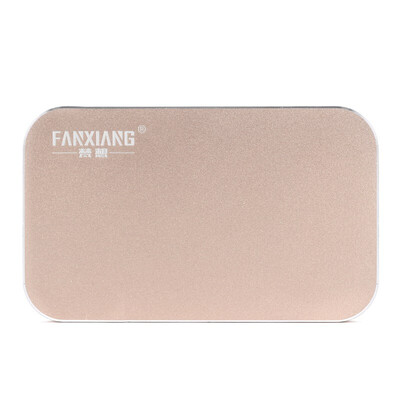 

FANXIANG P101 120G Mobile Solid State Drive USB30 Metal Exquisite Compact SSD Solid State Drive Gold