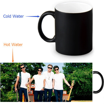 

The Vamps 350ml12oz Heat Reveal Mug Color Change Coffee Cup Sensitive Morphing Mugs Magic Mug Milk Tea Cups