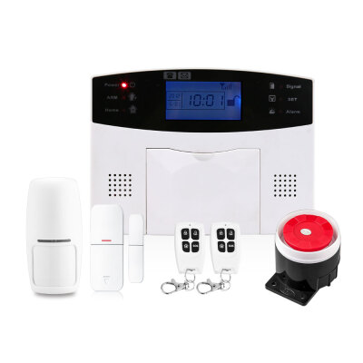 

LCD Wireless GSM Autodial SMS Home House Offic Security BurgLar Intruder Alarm