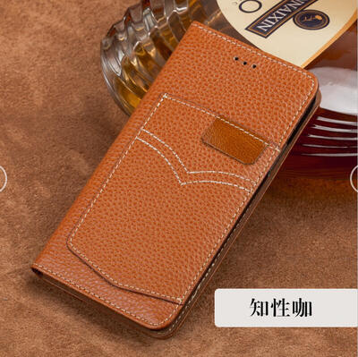 

Genuine Leather flip Case For iPhone 6 7 8 Plus X Cowboy card slot Wallet Phone Cover