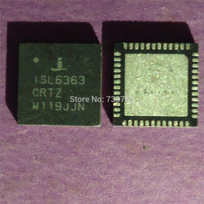 

5pcs/lot ISL6363CRTZ ISL6363 6363CRTZ ISL6363C Multiphase PWM Regulator for VR12 Desktop CPUs
