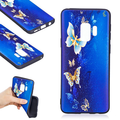 

BEFOSPEY Painting Relief Protective Soft TPU Case For Samsung Galaxy S9201858"