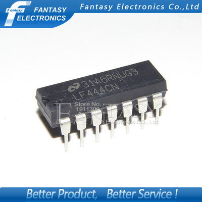 

5PCS LF444CN DIP14 LF444 DIP new and original IC free shipping