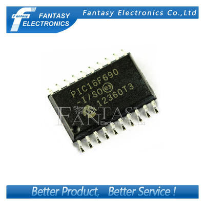 

10PCS PIC16F690-ISO SOP20 PIC16F690-I SOP PIC16F690 SMD new&original IC free shipping