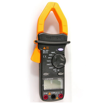 

China Instrument MasTec MS2001 AC current digital clamp multimeter temperature on&off test
