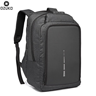 

Double shoulder bag men leisure large capacity 156 inch Laptop package creative multi-functional urban anti-theft Backpack