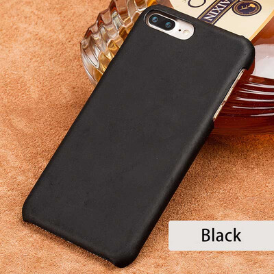 

LANGSIDI натуральный кожаный чехол для iPhone 7 Plus Case Vintage Сумасшедшая кожа лошади