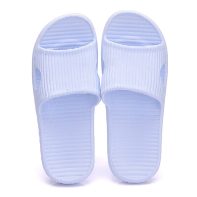 

Excellent aesthetic bathroom slippers couple light soft bottom home anti-slip sandals&slippers women models light blue 39-40 yards 722