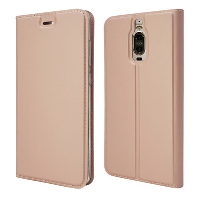 

Роскошный чехол Кошелек для HUAWEI Mate 9 Pro Высококачественная искусственная кожа с флип-крышкой Kickstand Anti-shock Full Protection
