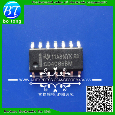 

20pcs free shipping CD4066BM CD4066 HEF4066BT HEF4066 SOP-14