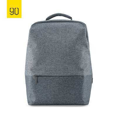 

Mi Xiaomi Ecosystem 90FUN City Concise Serie Backpack Водонепроницаемый дизайн для школьного колледжа Treval Man Woman Dark / Light Gre