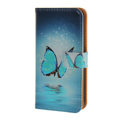 

MOONCASE Чехол для iPhone 5 / 5г / 5С Премиум PU кожаный бумажник флип стиль и kickstand дизайн крышки случая / а08