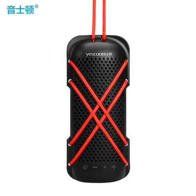 

yescool stereo Bluetooth speaker outdoor sports portable card sound waterproof computer speaker subwoofer PMC-08 black