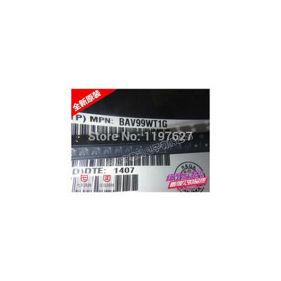 

FREE SHIPPING BAV99WT1G BAV99 A7 OSOT323 ORIGINAL IC 100PCSLOT