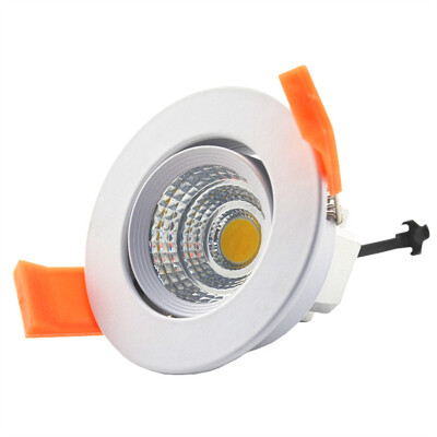 

LED Downlights 5W led recessed ceiling light aluminum body COB White light emitting color