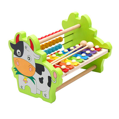 

New Wooden Toy Computation Eight Sound toy Education Toy baby Toy