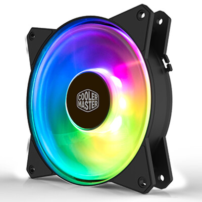 

CoolerMaster MasterFan MF120R ARGB chassis fan balanced fan ARGB lamp bead 12cm rotor blade