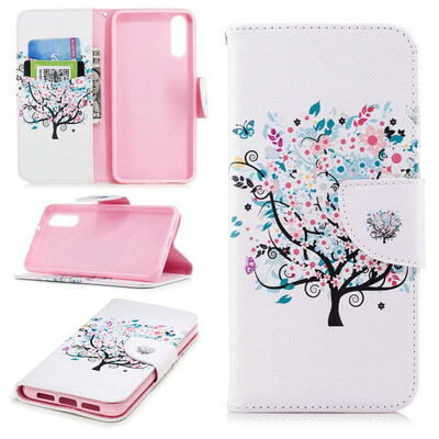 

BEFOSPEY Painting PU LeatherSoft TPU Card Slot Stand Wallet Case For Huawei P2058