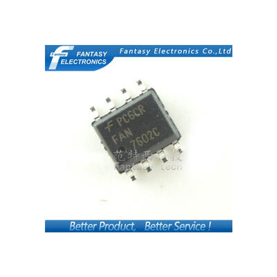 

5PCS FAN7602CMX SOP8 FAN7602C SOP 7602C SMD new and original IC free shippin