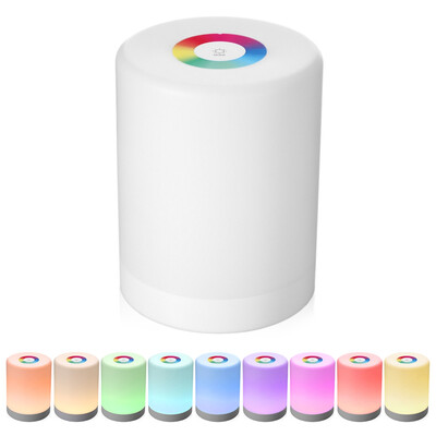

Intelligent Touch Night Light Portable Hook Colorful Lamp