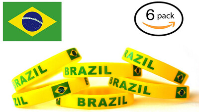 

РОССИЙСКИЙ МИР CUP 2018 Футбольный флаг Браслет силиконовый браслет 6 шт. Комплект 12 СТРАНЫ ИМЕЮЩИЕСЯ Unisex Design soft Прочный браслет