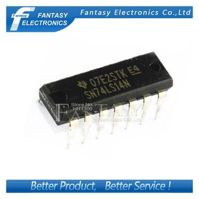 

10PCS SN74LS14N DIP14 SN74LS14 DIP 74LS14N 74LS14 new and original IC free shipping