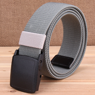

Casual Canvas Nylon Braided Belt Belt Elastic Belt All-match Youth
