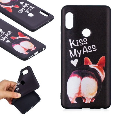 

BEFOSPEY Painting Relief Protective Soft TPU Case For Xiaomi Redmi Note 5 Pro599"2018