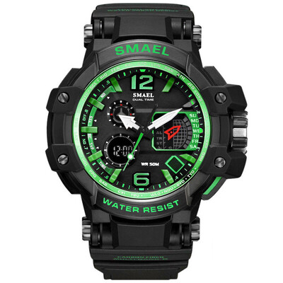

SMAEL Men Watches White Sport Watch LED Digital 50M Waterproof Casual Watches Male Clock relogios masculino Watches Man