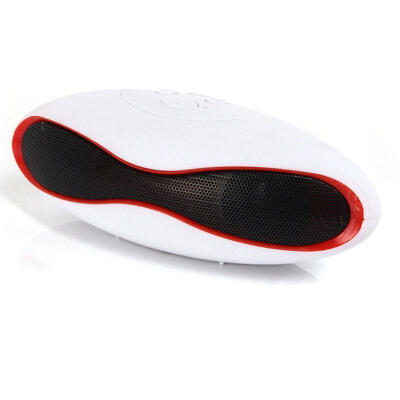 

Portable Mini Rugby Bluetooth Speaker Stylish Wireless Stereo Support TF Card Insert USB Port Hands Free Stereo MP3 Player